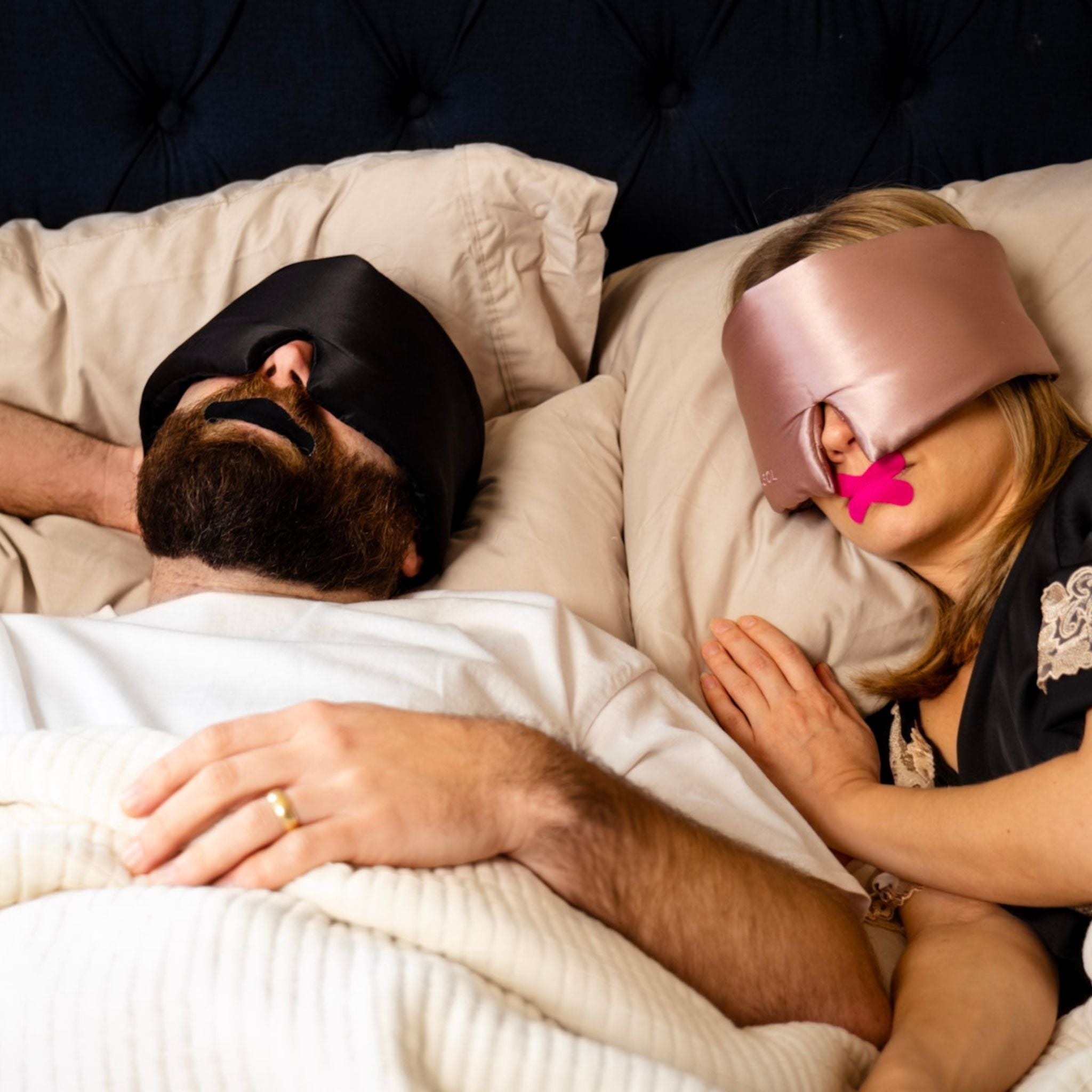 Eclipse 3D Sleep Mask | Sunset Blush